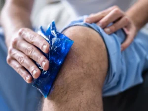 ورم پا بعد از تعویض مفصل زانو